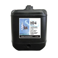 Kinetix 104 Epoxy Laminating Resin 20L: Ultra Clear