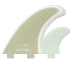 Asher Pacey 5.59" Twin Fin Set - Morning Light