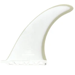 10" Classic Series Longboard Fin - White Nude