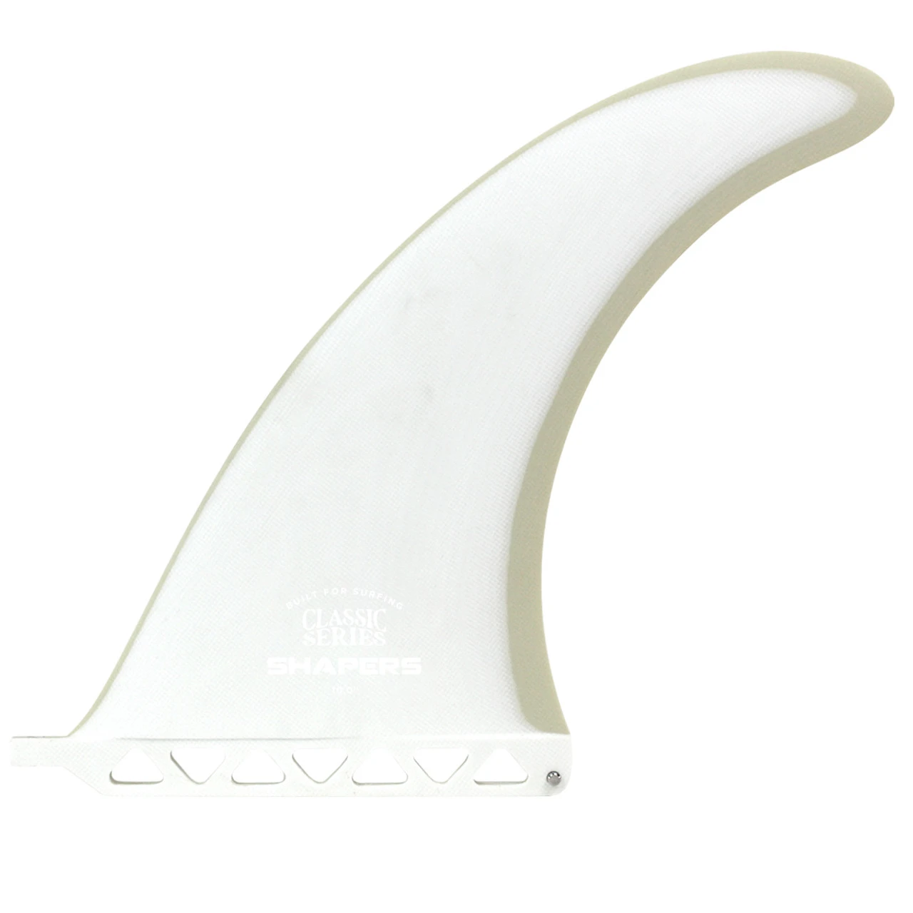 10" Classic Series Longboard Fin - White Nude 1 10" Classic Series Longboard Fin - White Nude