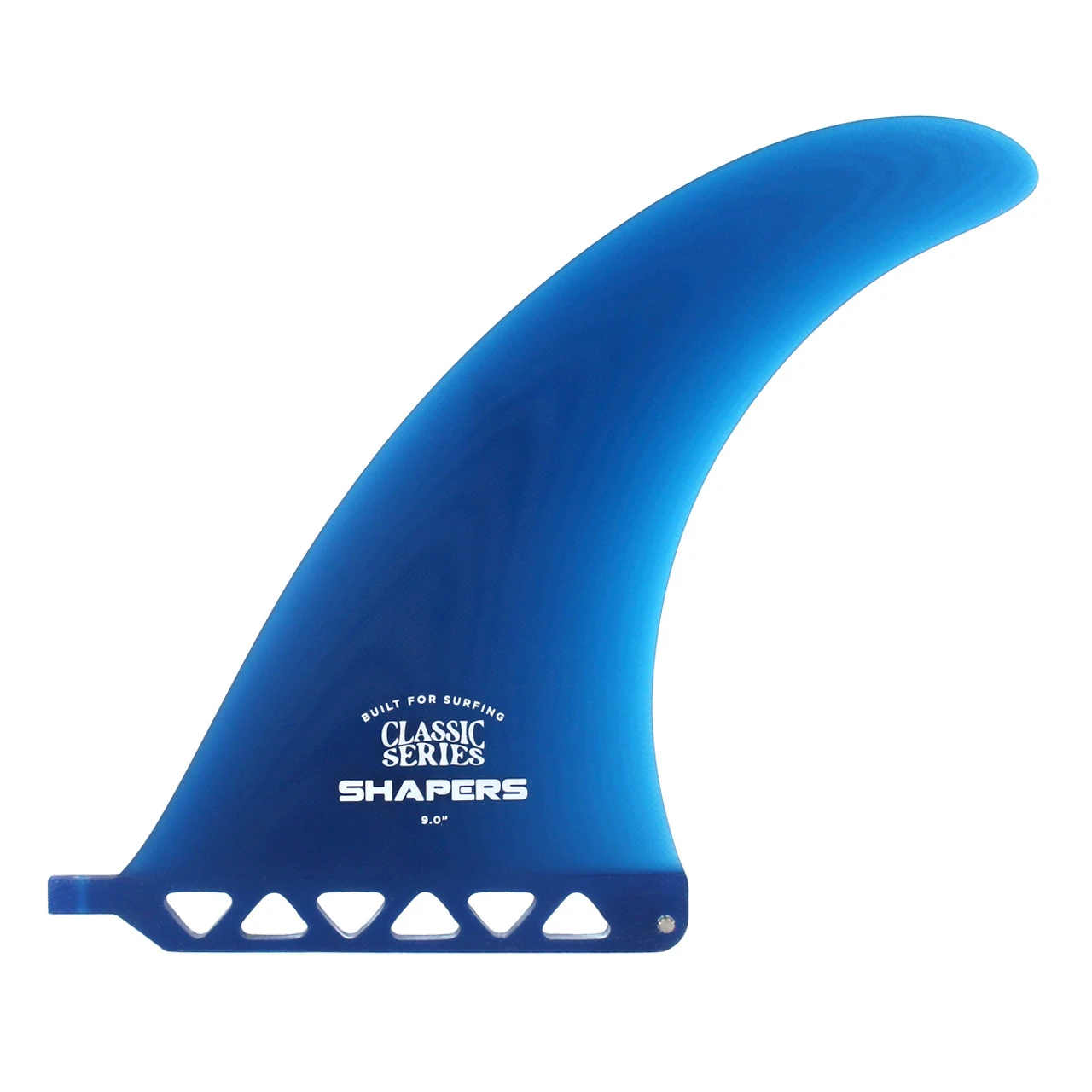 9" Classic Series Longboard Fin - Translucent Blue 1 9" Classic Series Longboard Fin - Translucent Blue
