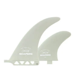 7.3" Clinton Guest Longboard Fin - Dual Tab - Nude