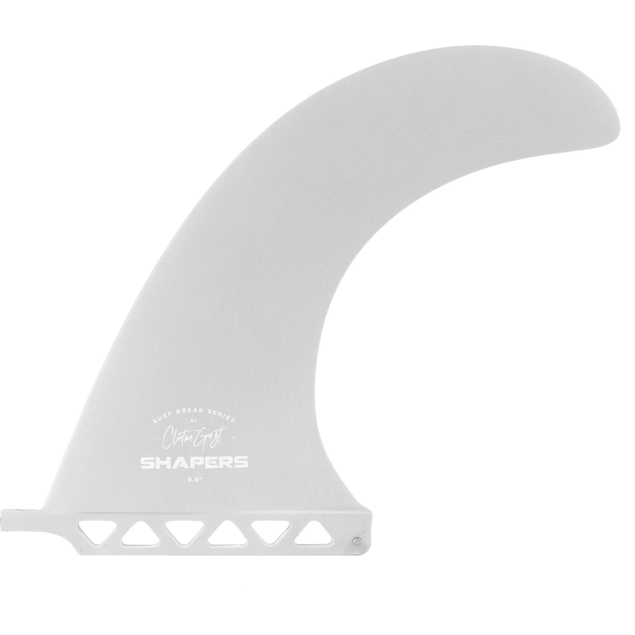 9.6" Clinton Guest Longboard Fin - Light Grey 1 9.6" Clinton Guest Longboard Fin - Light Grey