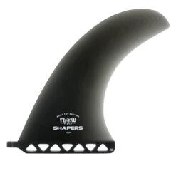 10" Flow Series Longboard Fin - Translucent Black