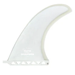 10" Flow Series Longboard Fin - White Clear