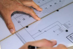 Layout Square: Fin Placement - Inches Only -Shapers Layout Square Shapers Fin Placement 4 11689.1628126406