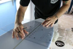 Layout Square: Fin Placement 11 Layout Square: Fin Placement -Shapers Layout Square Shapers Fin Placement 21696.1450324369