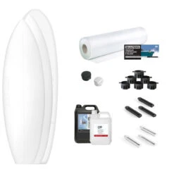 EPS Blank And Material Kit: SHORTBOARD
