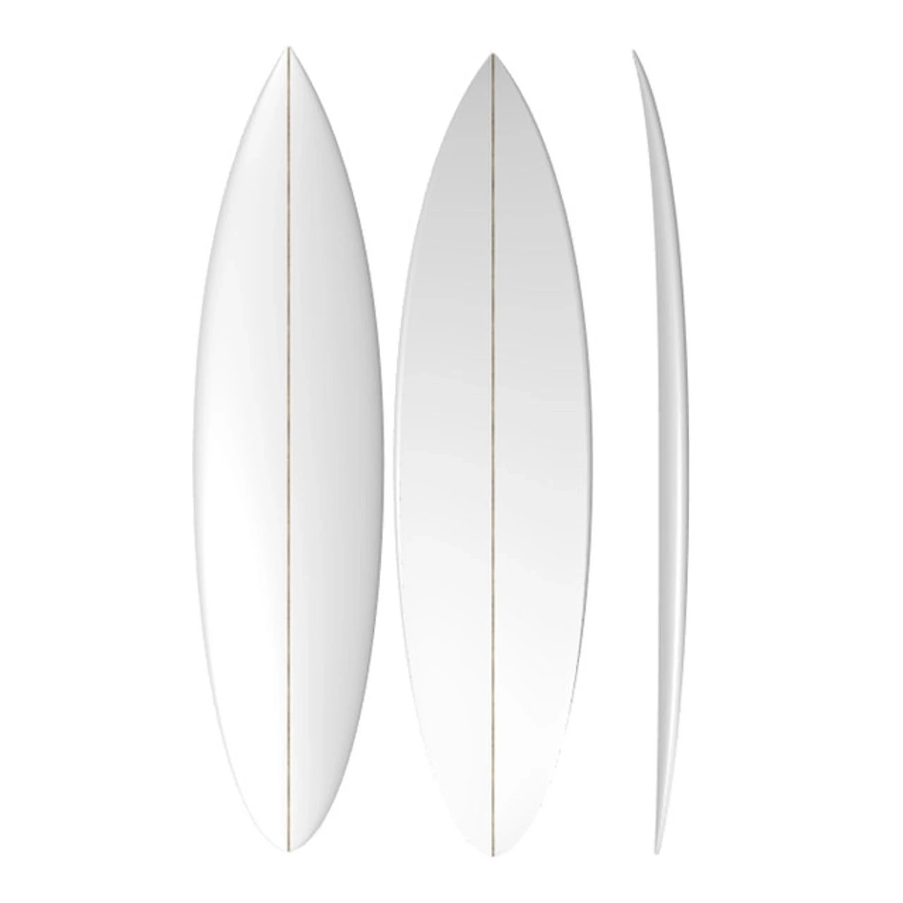 Machine Shape Blank And Material Kit: PU SINGLE FIN 2 Machine Shape Blank And Material Kit: PU SINGLE FIN - Image 2