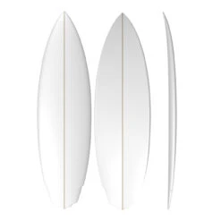 Sycno Shortboard: PU Machine Shaped Surfboard Blank