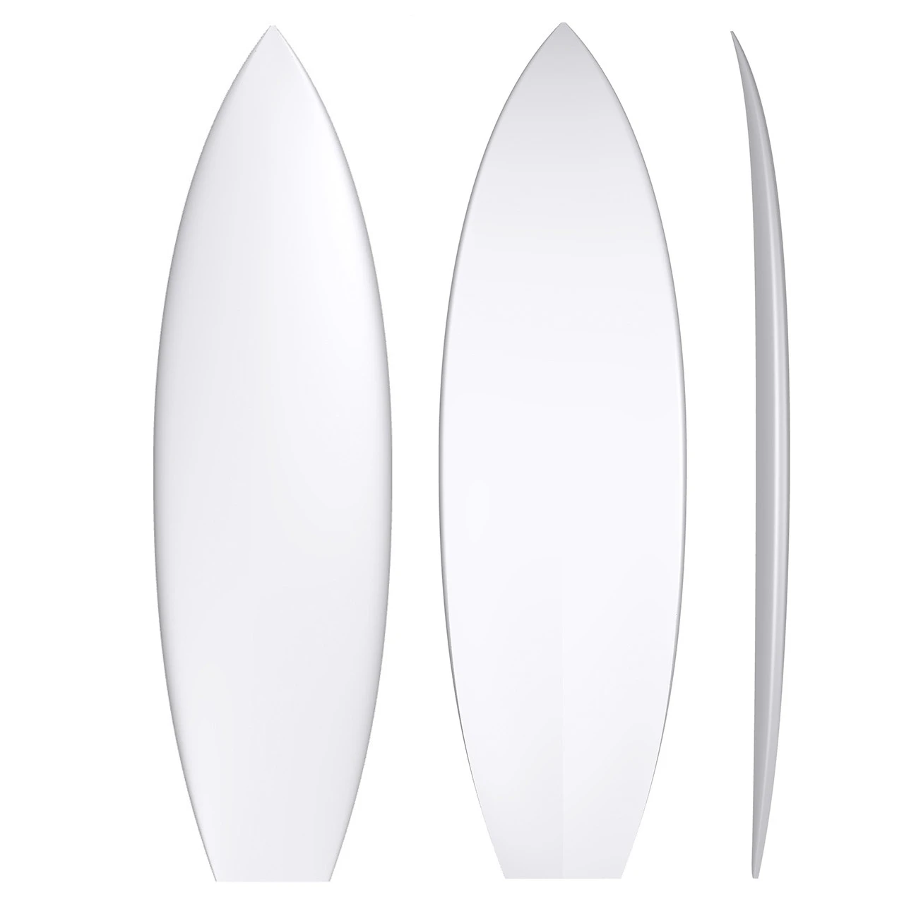 EPS Stringerless The Stump: Machine Shaped Surfboard Blank 1 EPS Stringerless The Stump: Machine Shaped Surfboard Blank