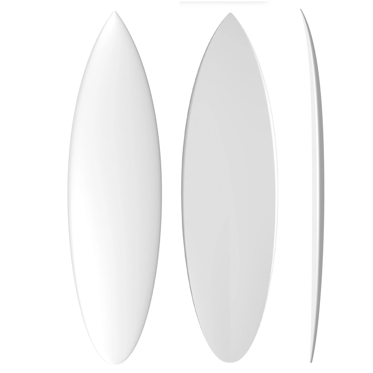 EPS Stringerless Theo: Machine Shaped Surfboard Blank 1 EPS Stringerless Theo: Machine Shaped Surfboard Blank