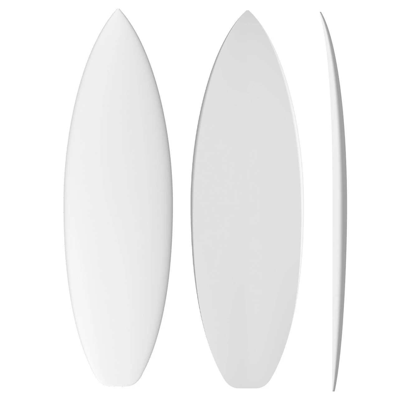 EPS Stringerless Titan: Machine Shaped Surfboard Blank 1 EPS Stringerless Titan: Machine Shaped Surfboard Blank