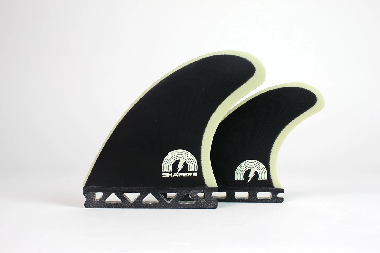 Shapers X Album Quad Fin Set - Tan 2 Shapers X Album Quad Fin Set - Tan - Image 2