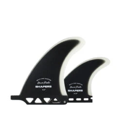 6" Dane Pioli Longboard Fin- Single Tab - Black Clear