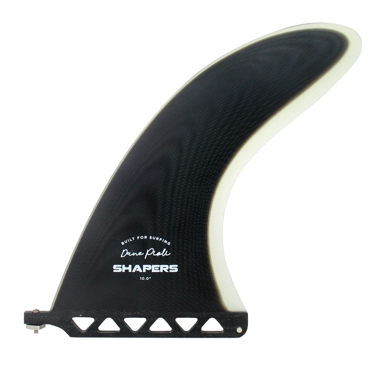 10" Dane Pioli Longboard Fin - Black Clear 1 10" Dane Pioli Longboard Fin - Black Clear