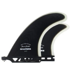 6.77" Dane Pioli Longboard Fin - Single Tab - Black Clear