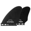 DVS Quad Keel Fin Set- Black Fibreglass
