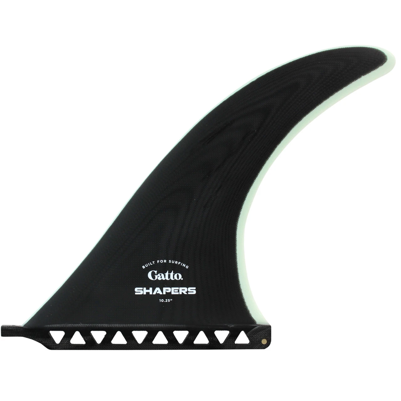 10.25" Gatto Longboard Fin - Black Mint 1 10.25" Gatto Longboard Fin - Black Mint