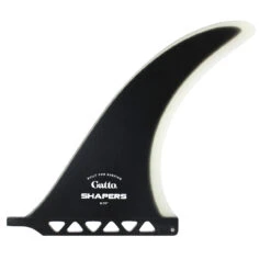 9.75" Gatto Box Fin - Black Clear