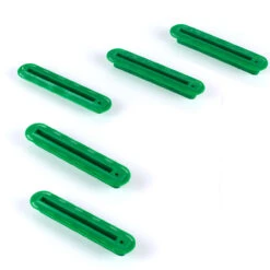 Single Tab Box - Five Fin Set Green