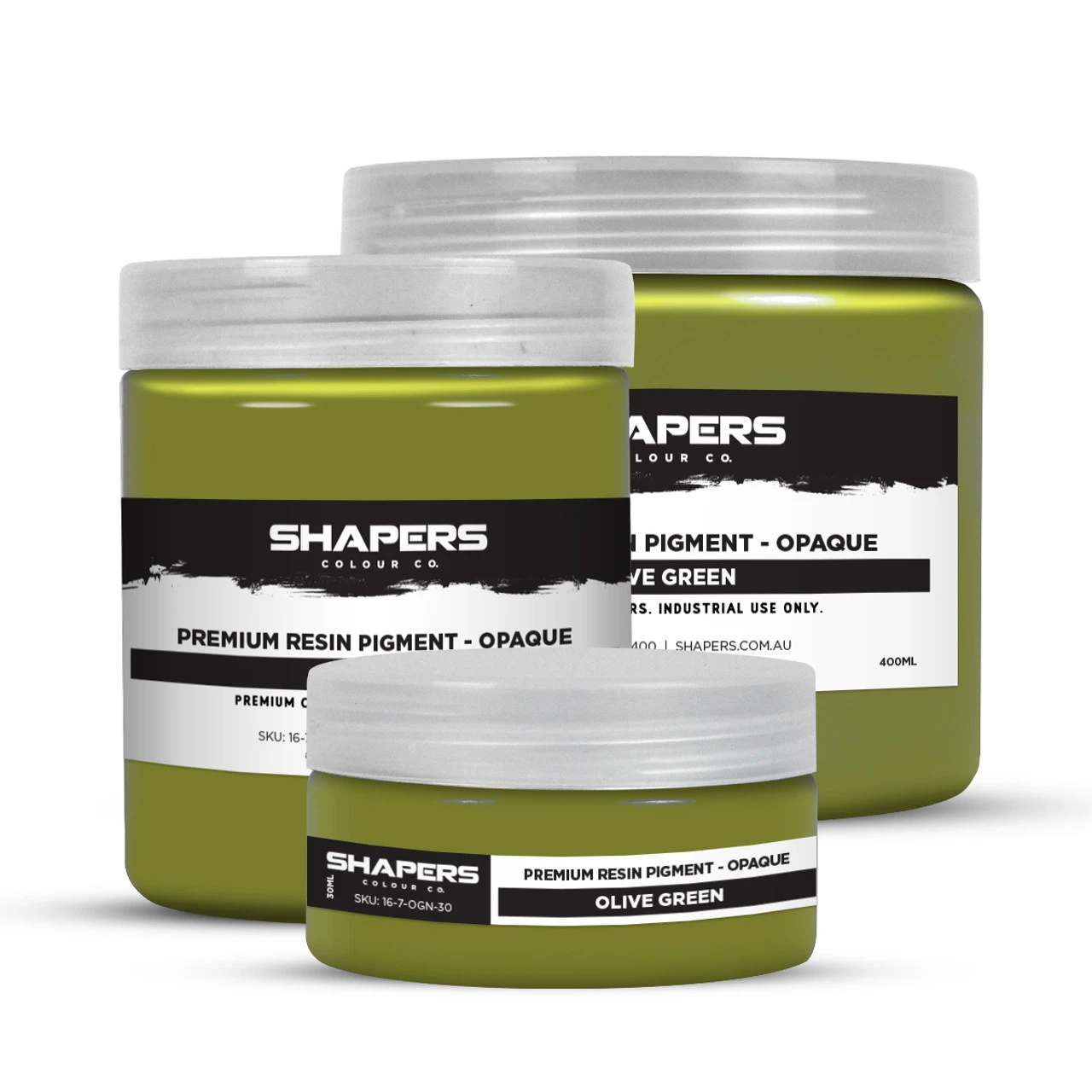 Resin Pigment - Opaque - Olive Green 1 Resin Pigment - Opaque - Olive Green