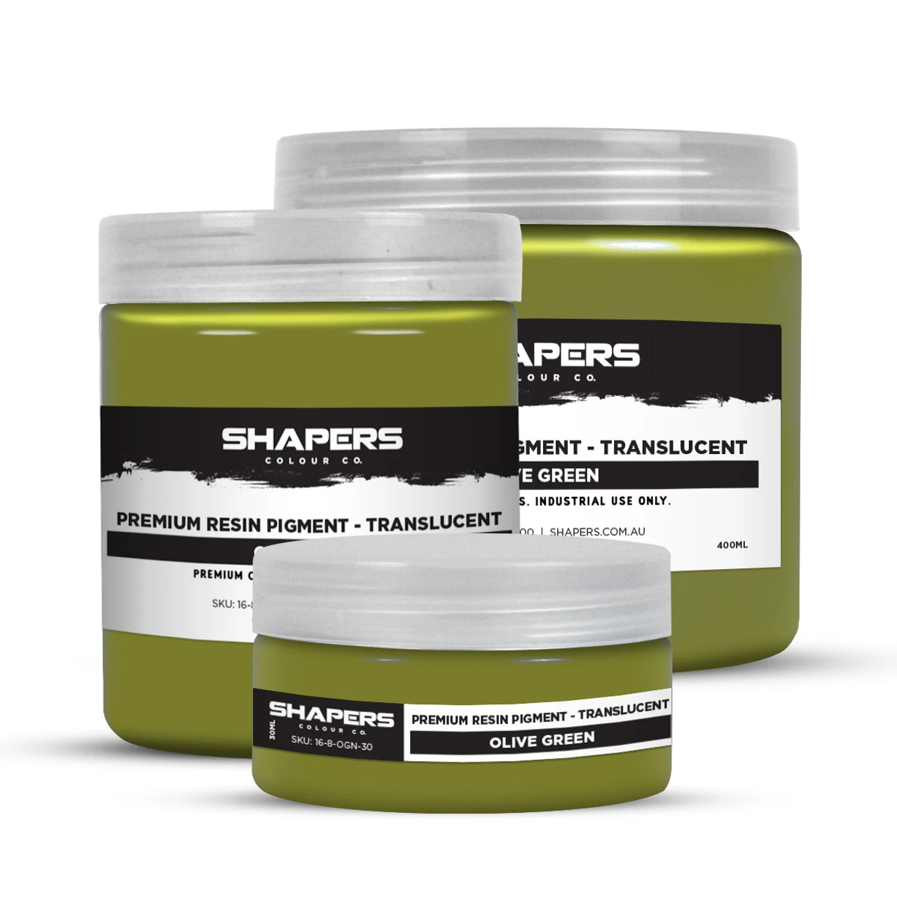 Resin Pigment - Translucent - Olive Green 1 Resin Pigment - Translucent - Olive Green