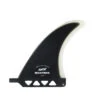 6.5" Rage Series Longboard Fin - Black Clear